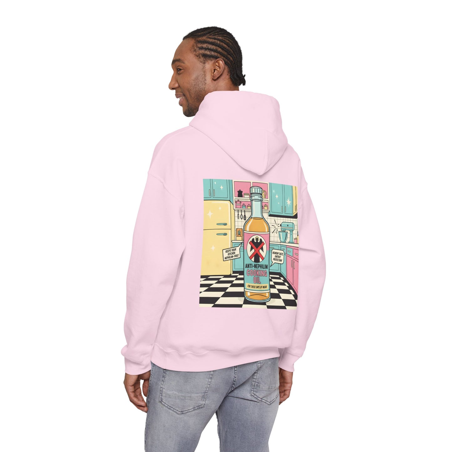 Retro kitchen anti nephilim hoodie (unisex), Kirk Ave. Apparel