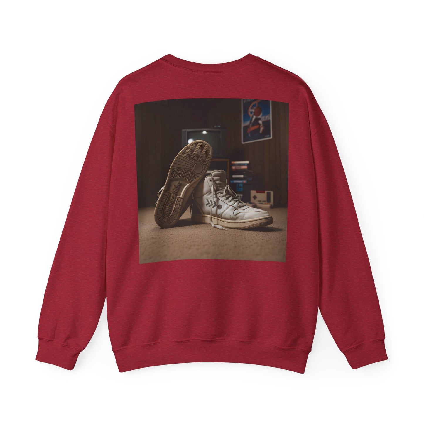 Vintage sneakers anti nephilim sweatshirt (unisex), Kirk Ave. Apparel