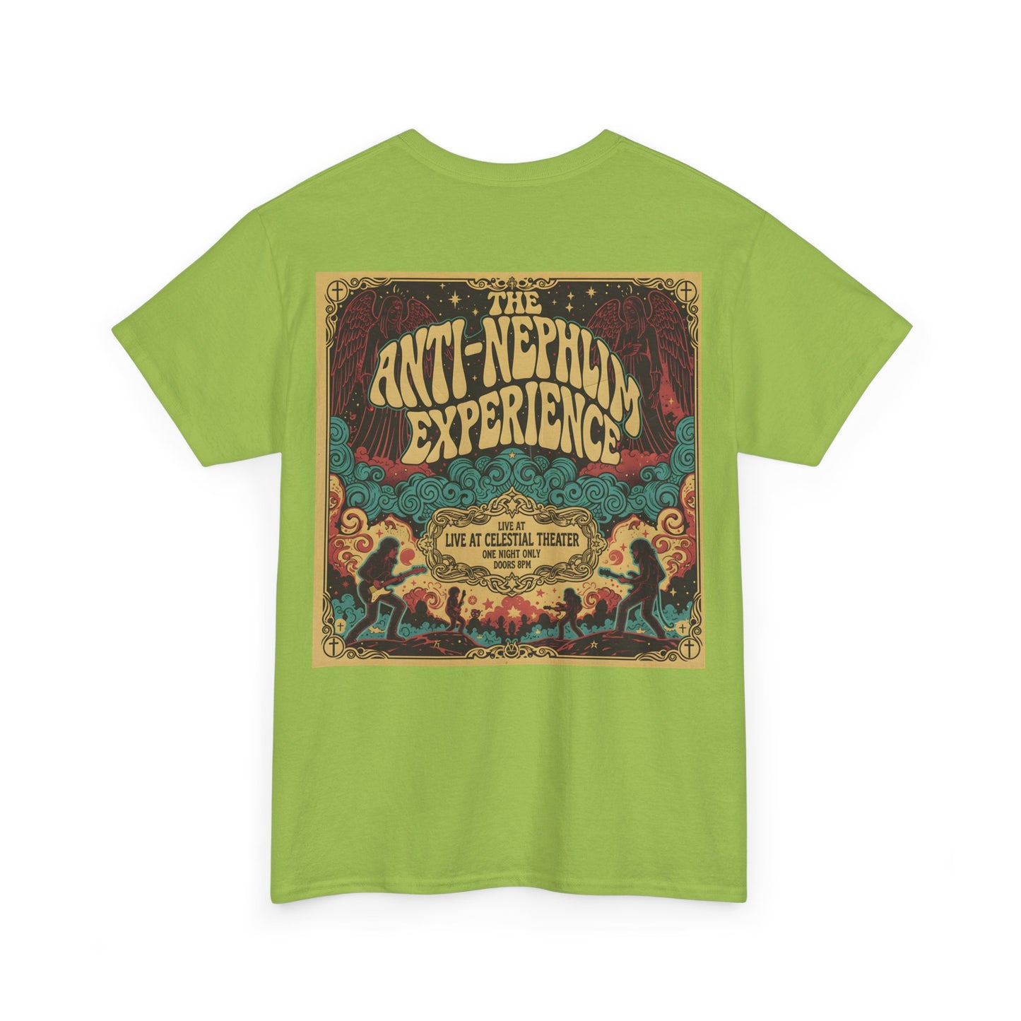 Retro concert poster anti nephilim t shirt (unisex), Kirk Ave. Apparel