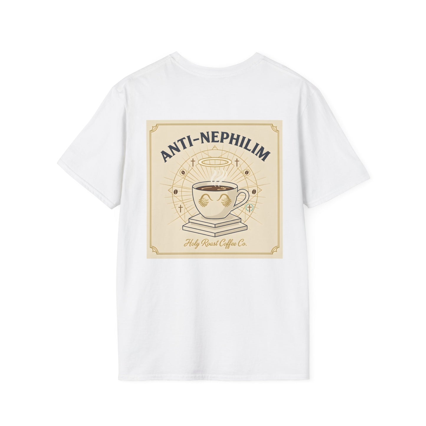 Retro coffee anti-nephilim t shirt (unisex), Kirk Ave. Apparel