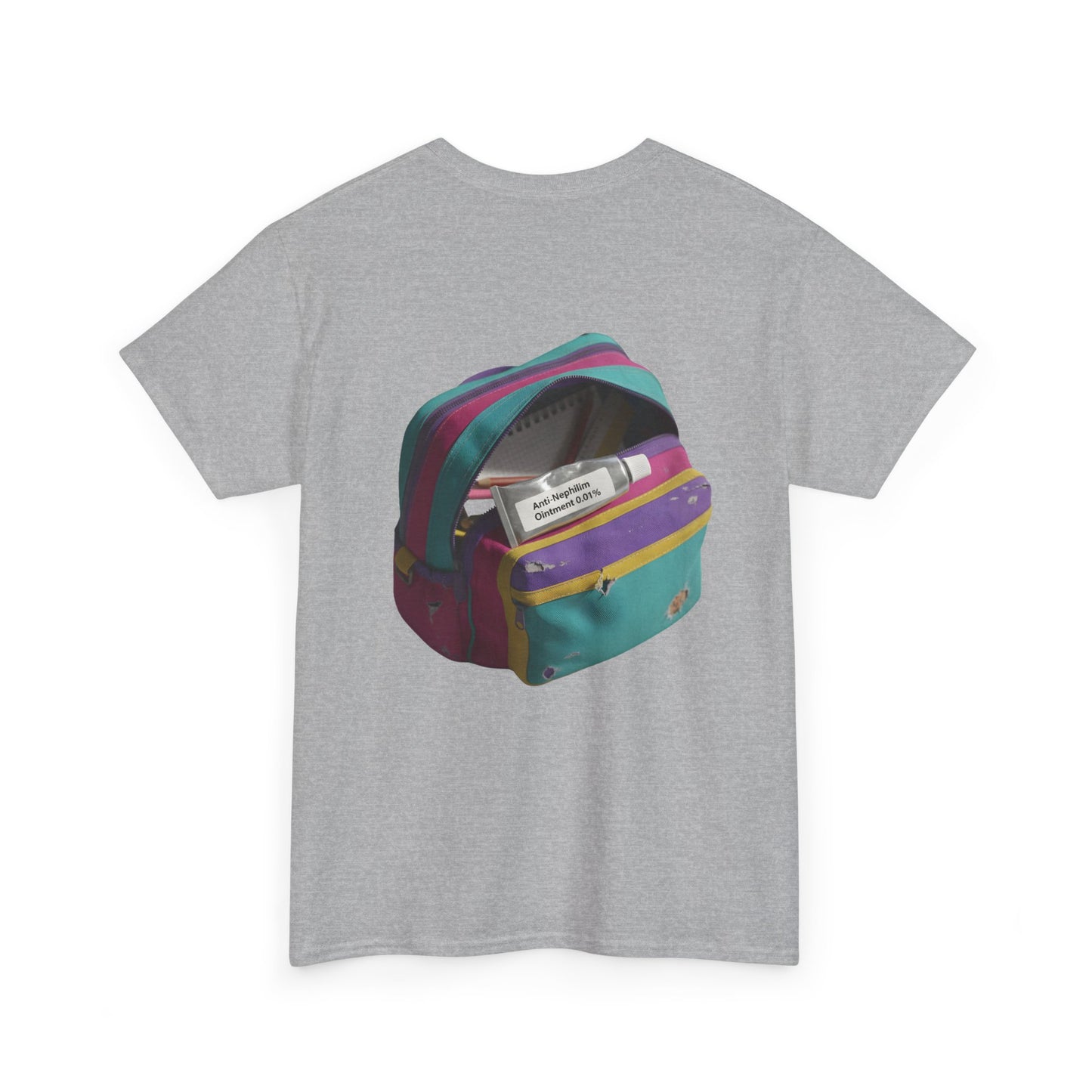 90s schoolbag anti nephilim t shirt (unisex), Kirk Ave. Apparel