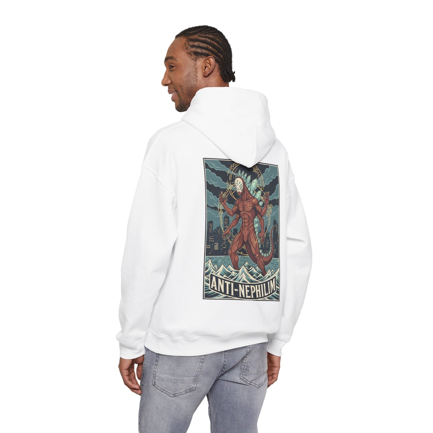 Kaiju anti nephilim hoodie (unisex), Kirk Ave. Apparel