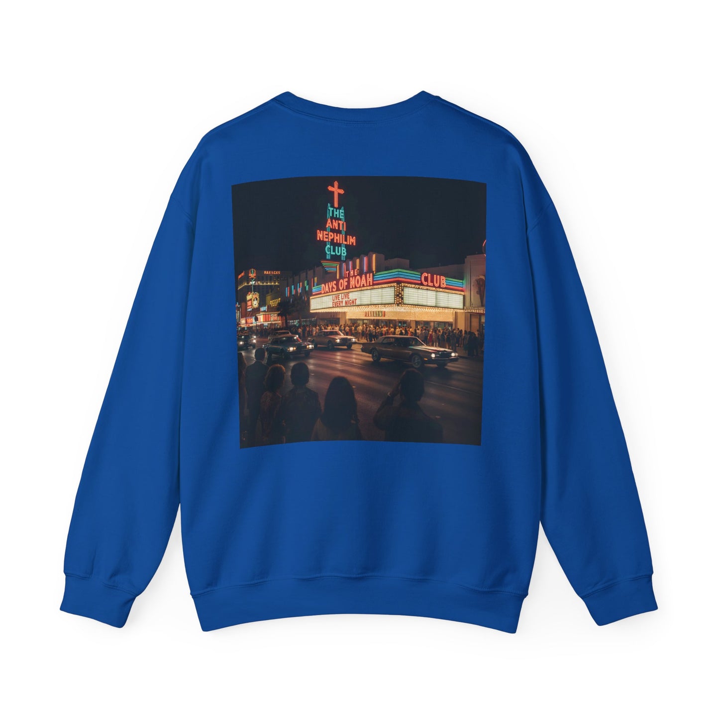 Vintage casino anti nephilim sweatshirt (unisex), Kirk Ave. Apparel