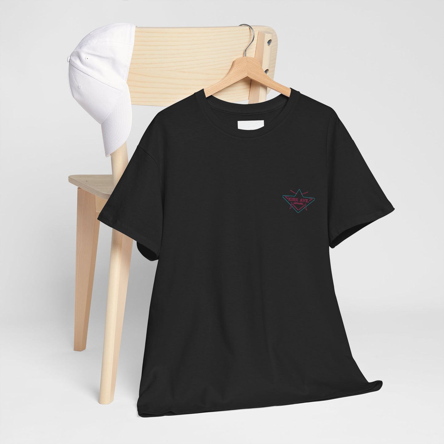 Neon 80s anti nephilim nightclub t shirt (unisex), Kirk Ave. Apparel