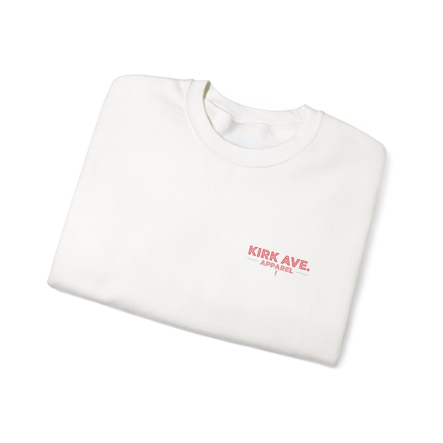 Retro neon NYC Chinese sweatshirt (unisex), Kirk Ave. Apparel