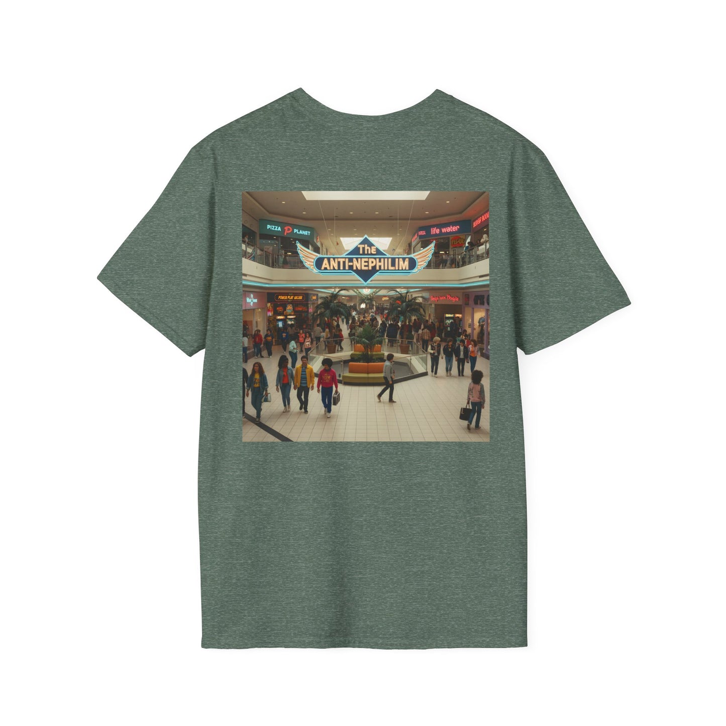 Retro mall anti nephilim t shirt (unisex), Kirk Ave. Apparel
