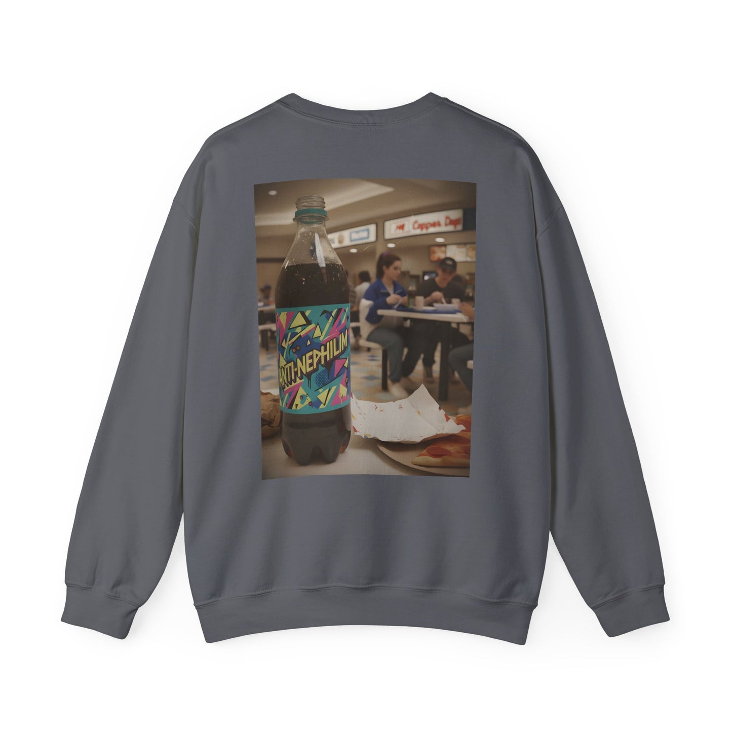 Kirk Ave. Apparel logo anti nephilim soda sweatshirt (unisex)