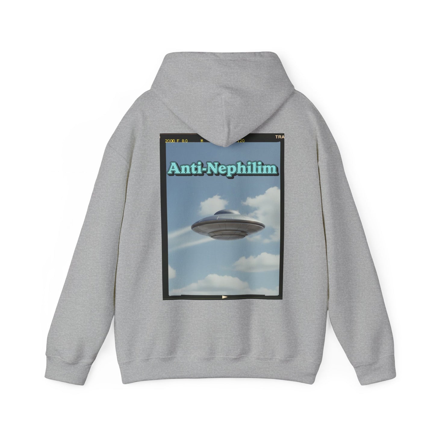 Retro anti nephilim UFO hoodie (unisex), Kirk Ave. Apparel