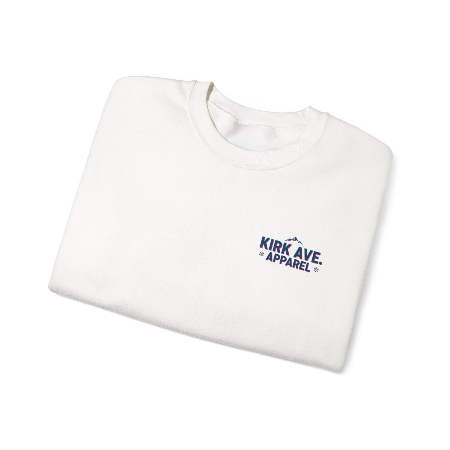 Retro ski shop anti nephilim sweatshirt (unisex), Kirk Ave. Apparel