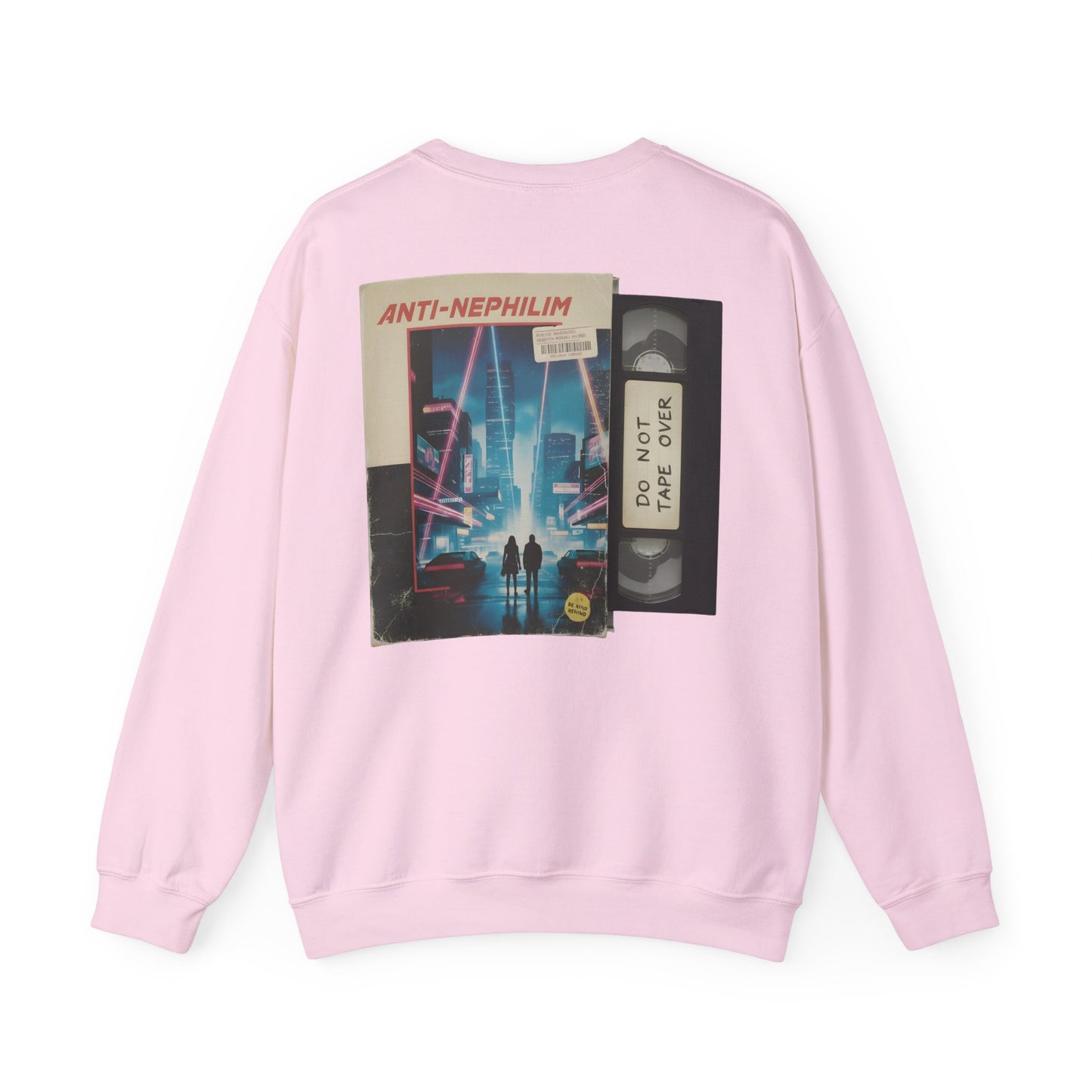 Retro vhs sci-fi anti nephilim sweatshirt (unisex), Kirk Ave. Apparel