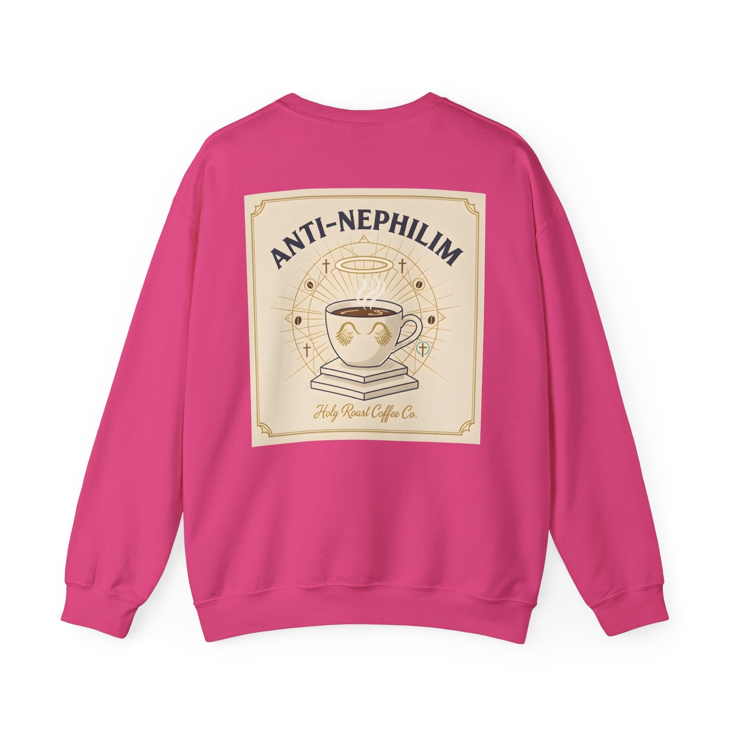 Retro coffee anti-nephilim sweatshirt (unisex), Kirk Ave. Apparel
