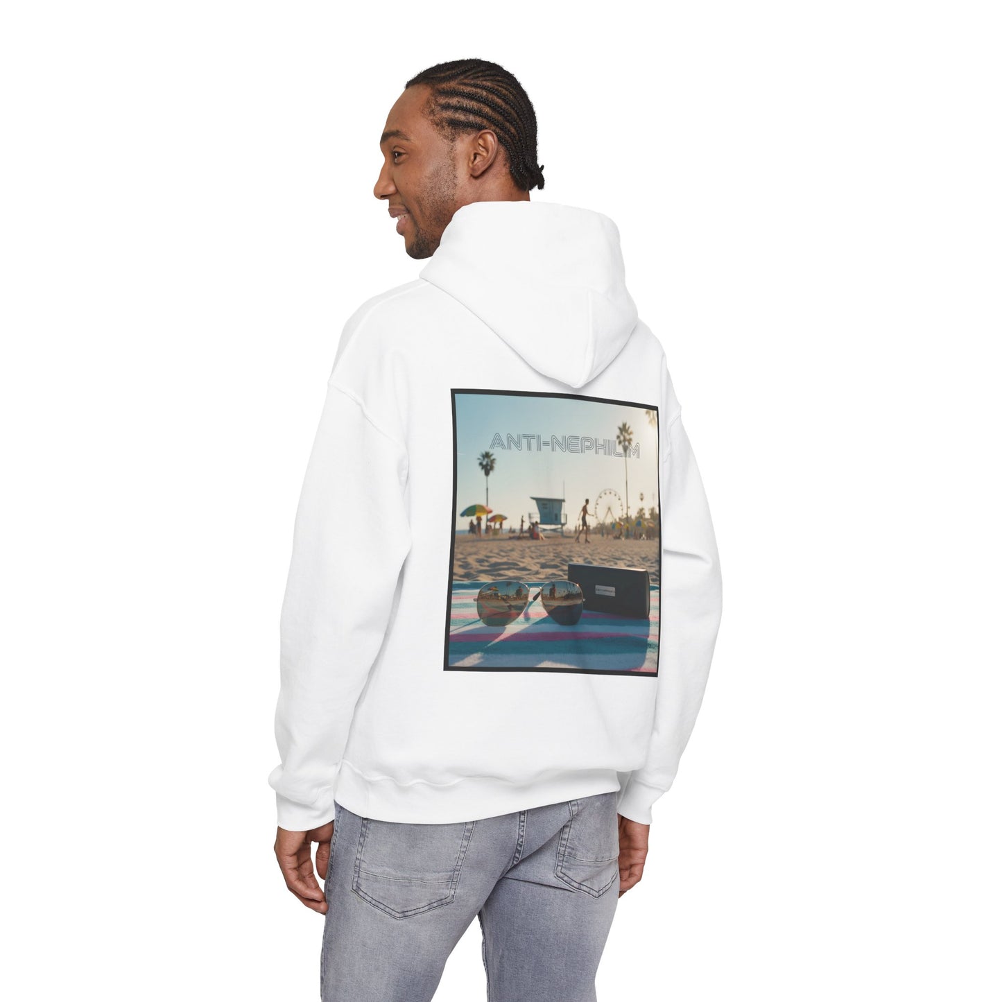 Beach shades anti nephilim hoodie, Kirk Ave. Apparel