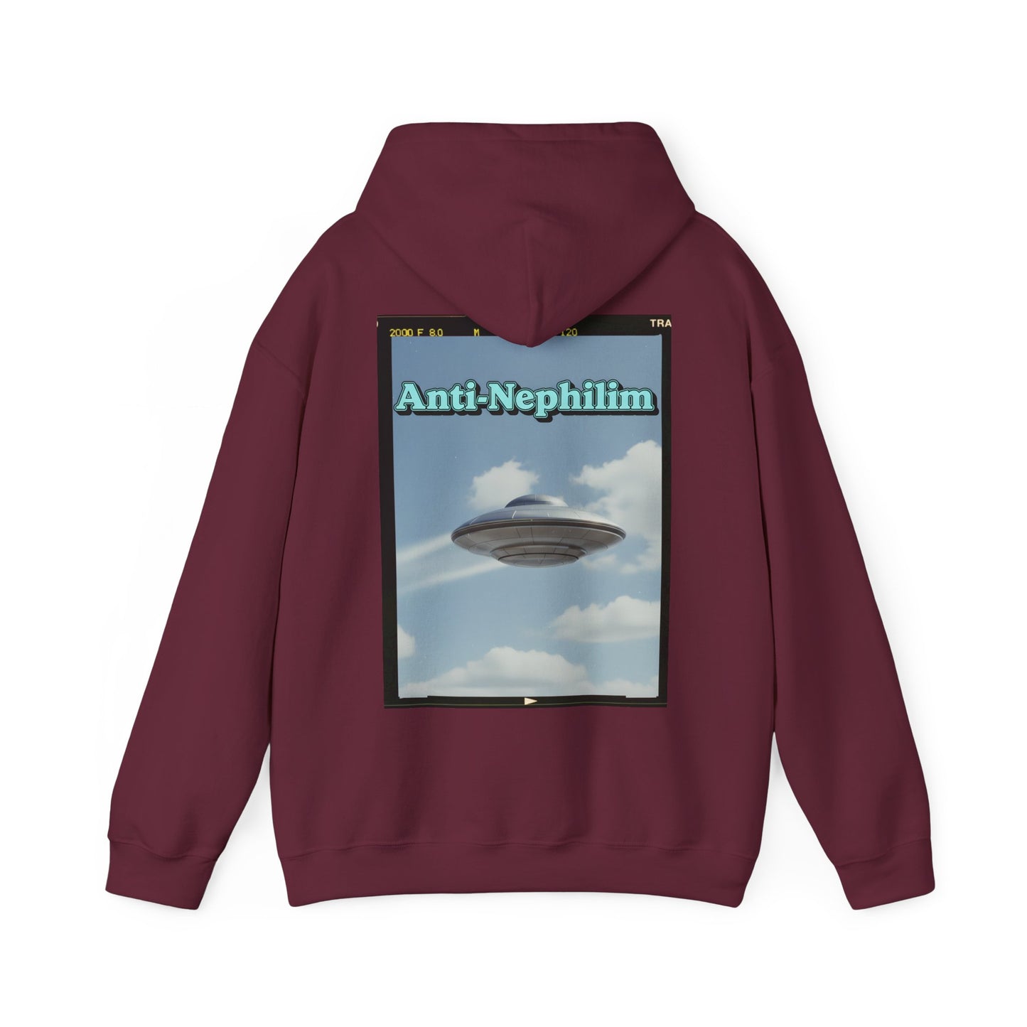 Retro anti nephilim UFO hoodie (unisex), Kirk Ave. Apparel
