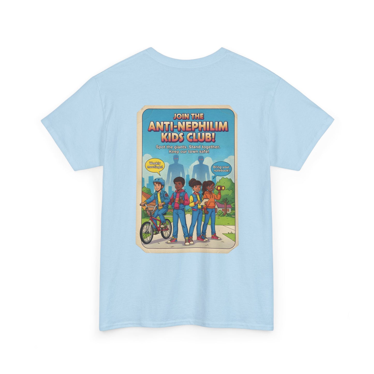 Retro anti nephilim kids club t shirt (unisex), Kirk Ave. Apparel