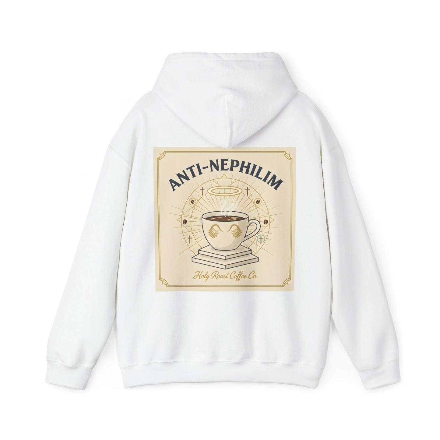 Retro coffee anti-nephilim hoodie (unisex), Kirk Ave. Apparel