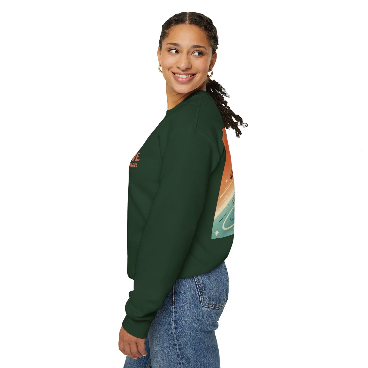 Retro anti nephilim air freshener sweatshirt (unisex), Kirk Ave. Apparel