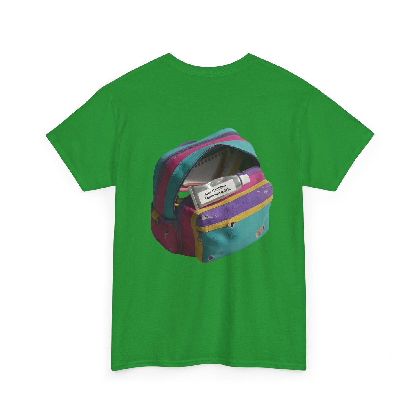 90s schoolbag anti nephilim t shirt (unisex), Kirk Ave. Apparel