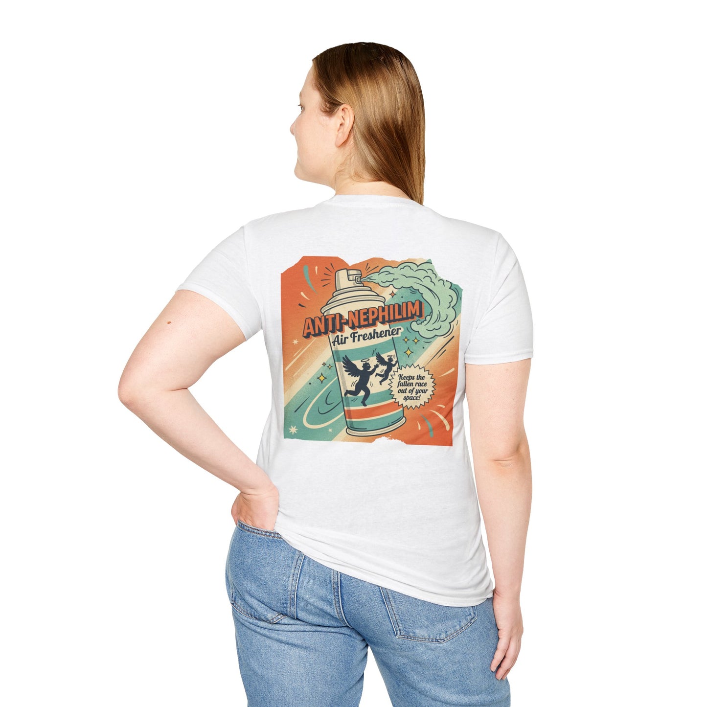 Retro anti nephilim air freshener t shirt (unisex), Kirk Ave. Apparel