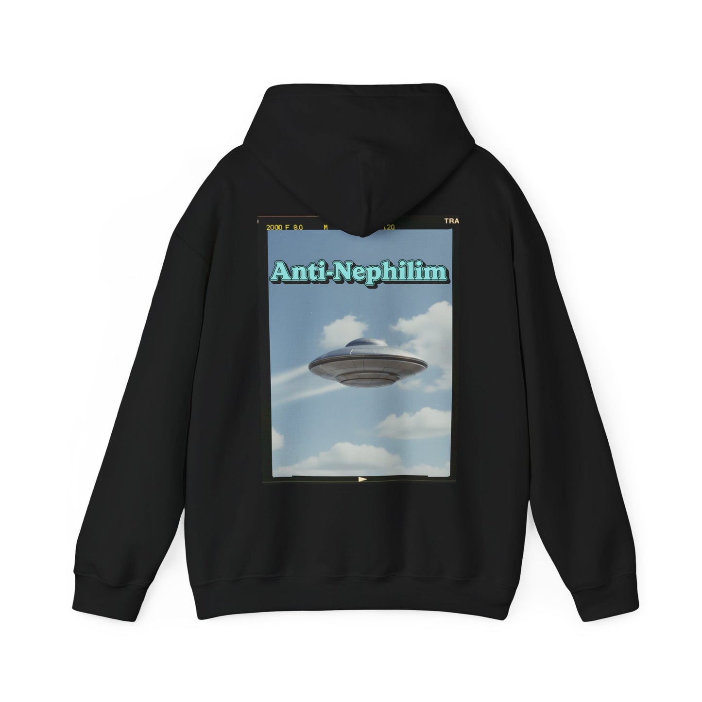 Retro anti nephilim UFO hoodie (unisex), Kirk Ave. Apparel