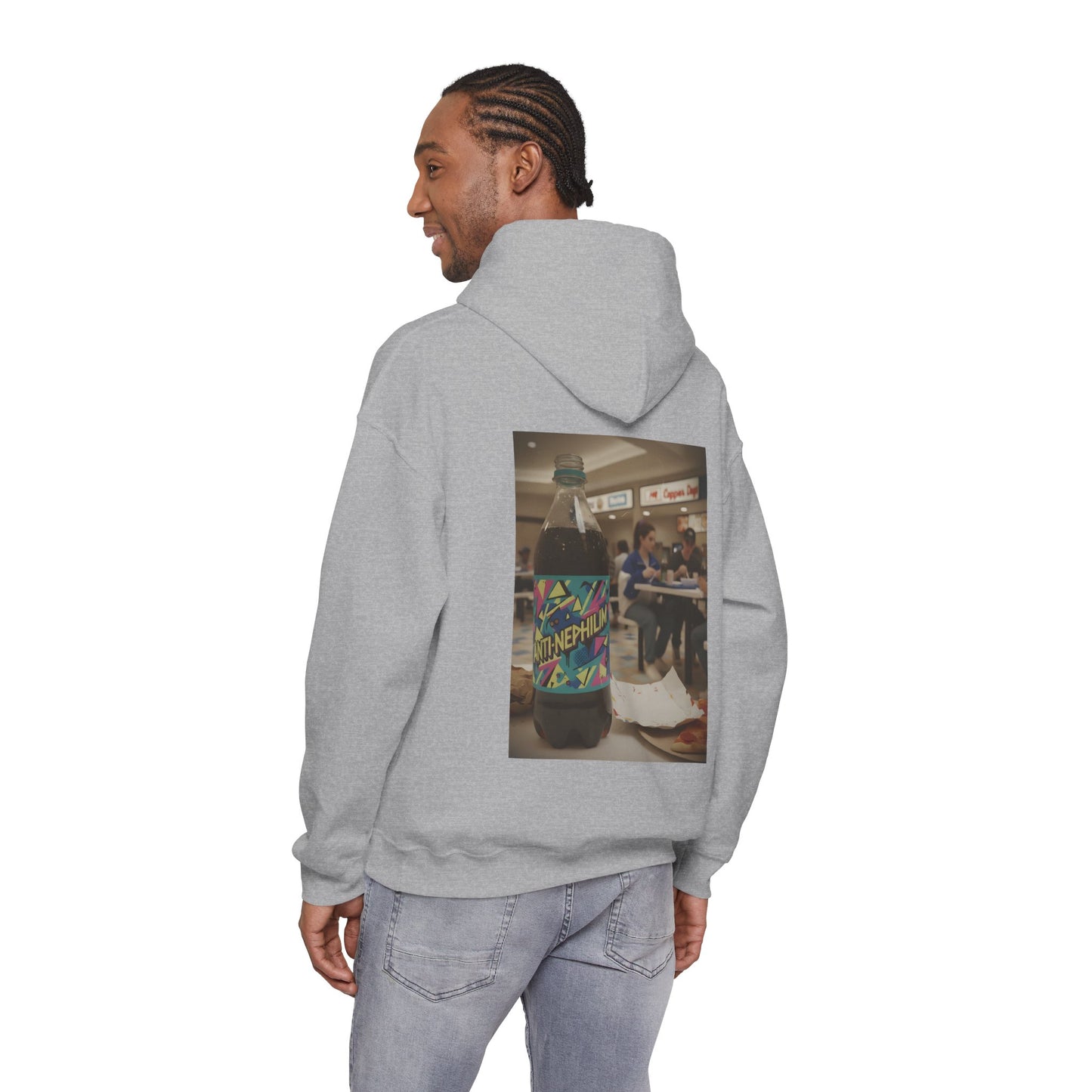 Kirk Ave. Apparel logo anti nephilim soda hoodie (unisex)