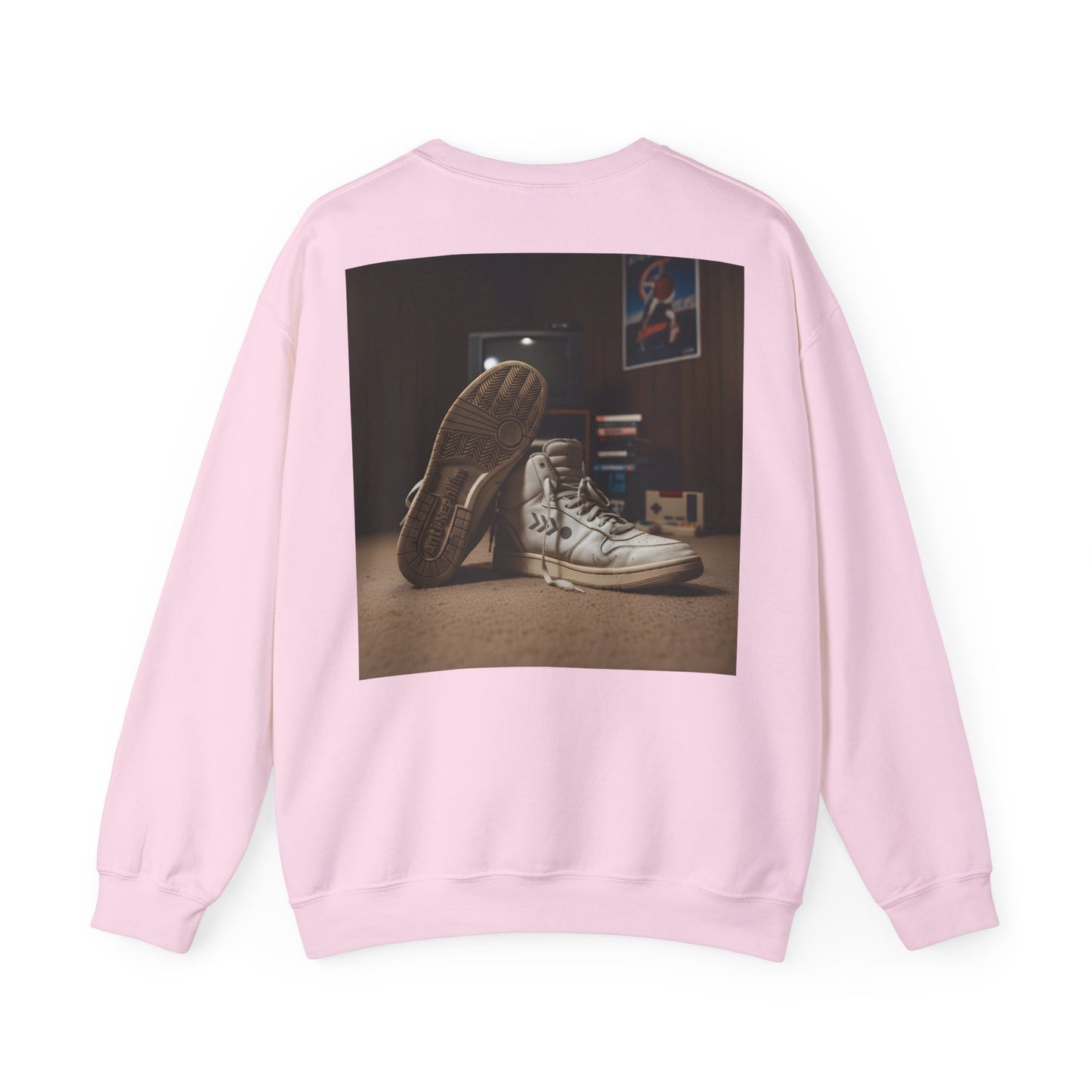 Vintage sneakers anti nephilim sweatshirt (unisex), Kirk Ave. Apparel
