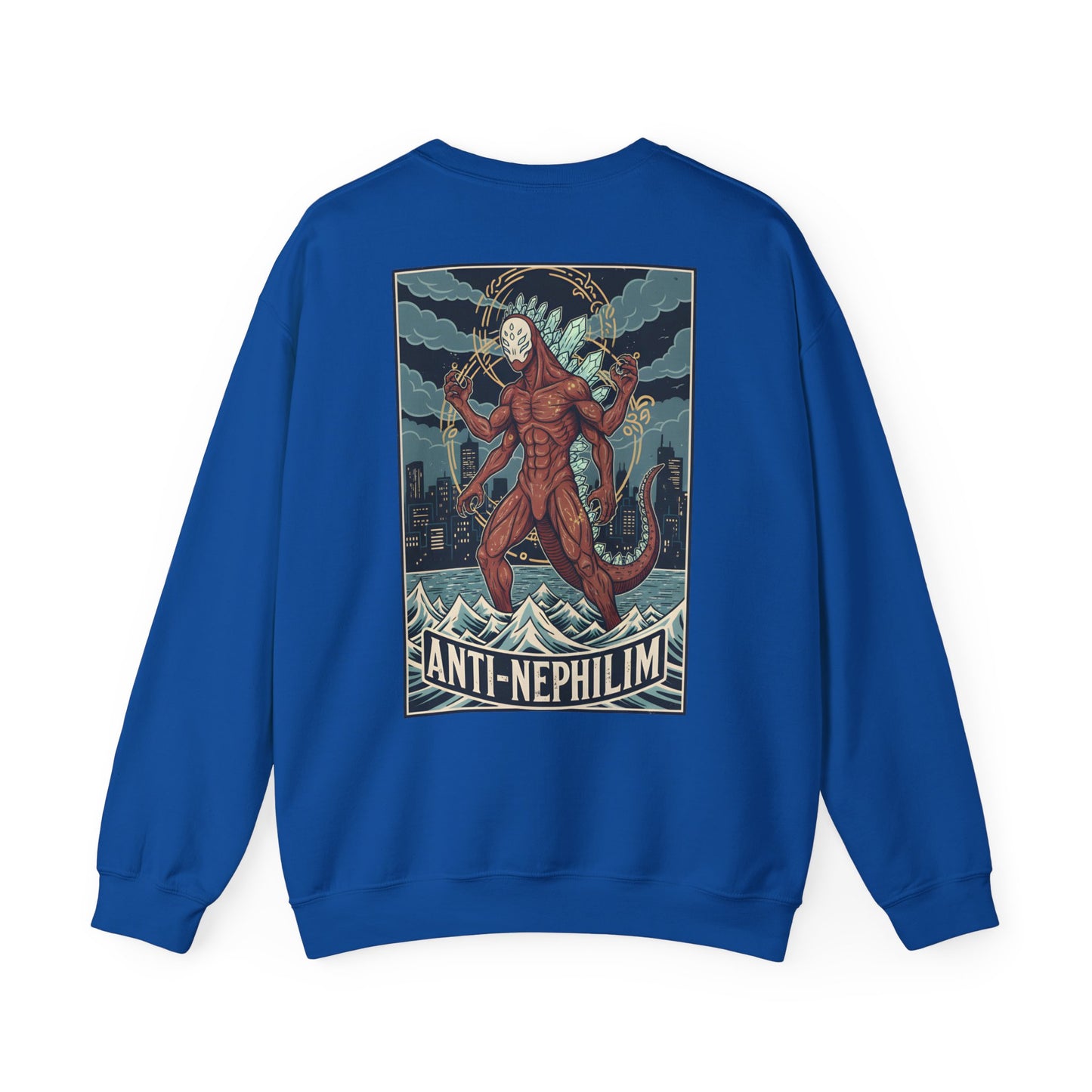 Kaiju anti nephilim sweatshirt (unisex), Kirk Ave. Apparel