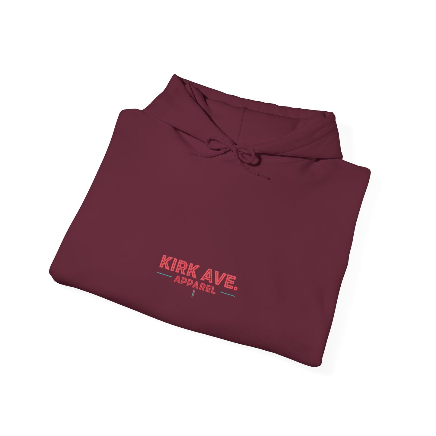 Retro neon NYC Chinese hoodie (unisex), Kirk Ave. Apparel