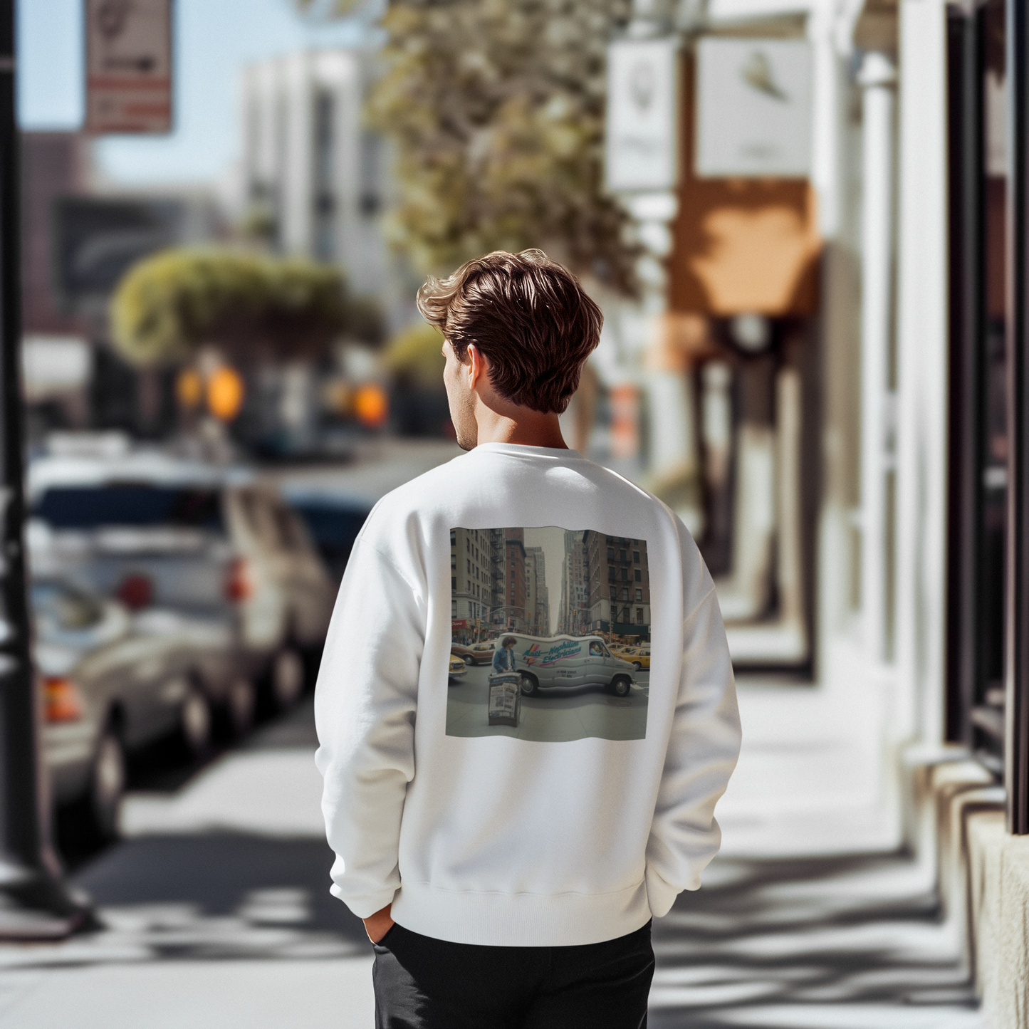 Vintage NYC anti nephilim sweatshirt (unisex), Kirk Ave. Apparel