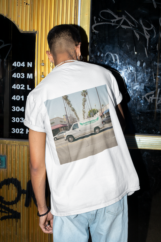 90s California Van anti-nephilim t shirt (unisex), Kirk Ave. Apparel