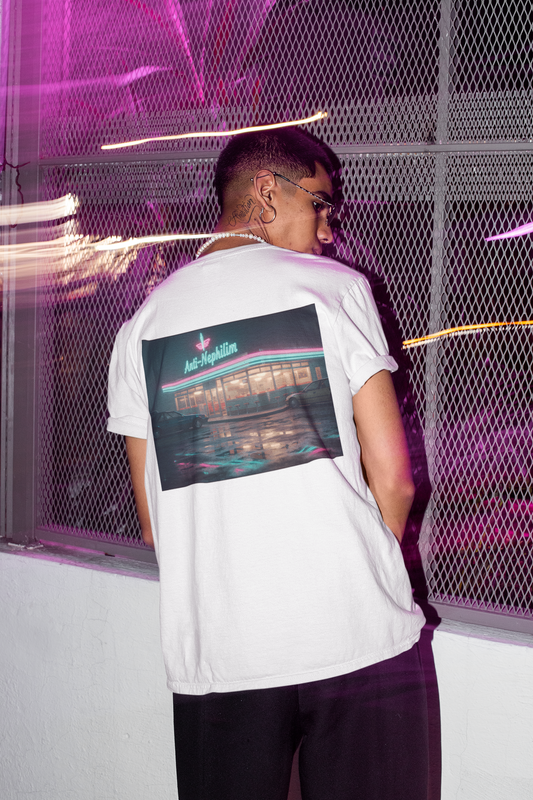 Retro diner anti nephilim t-shirt (unisex), Kirk Ave. Apparel