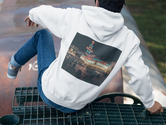 Vintage casino anti nephilim hoodie (unisex), Kirk Ave. Apparel