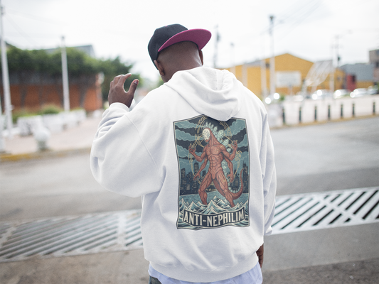 Kaiju anti nephilim hoodie (unisex), Kirk Ave. Apparel