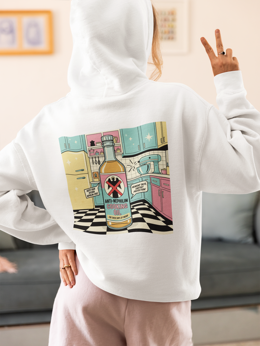 Retro kitchen anti nephilim hoodie (unisex), Kirk Ave. Apparel