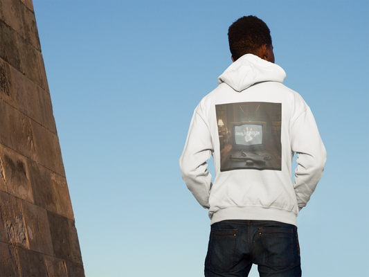 Retro TV anti nephilim hoodie (unisex), Kirk Ave. Apparel