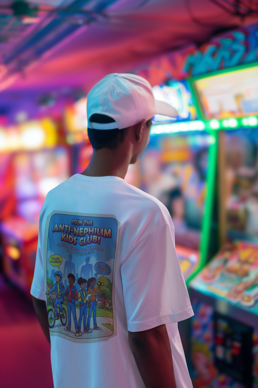 Retro anti nephilim kids club t shirt (unisex), Kirk Ave. Apparel