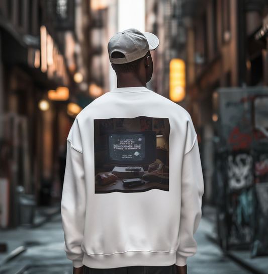 Retro gamer anti-nephilim sweatshirt (unisex), Kirk Ave. Apparel