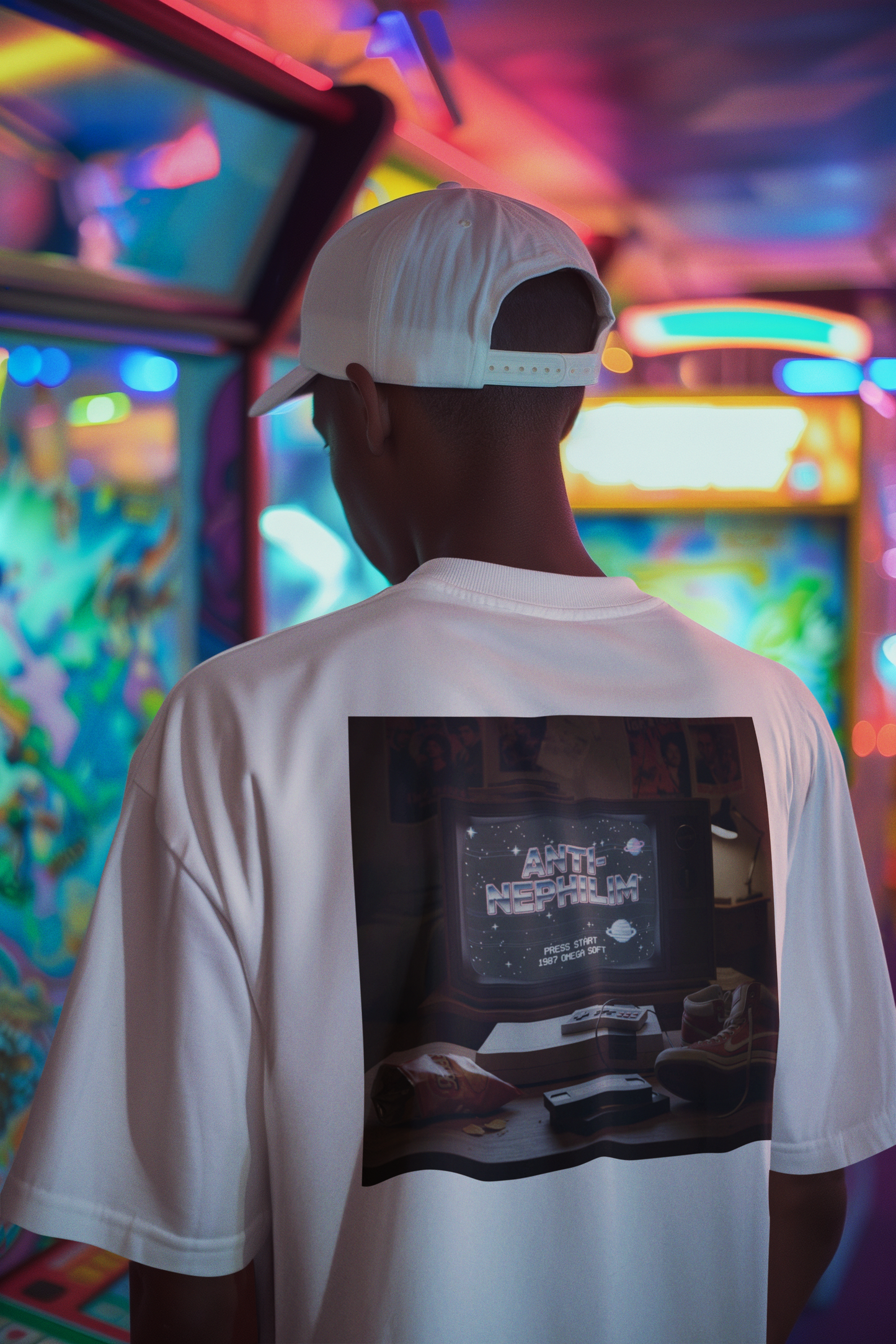 Retro gamer anti-nephilim t shirt (unisex), Kirk Ave. Apparel