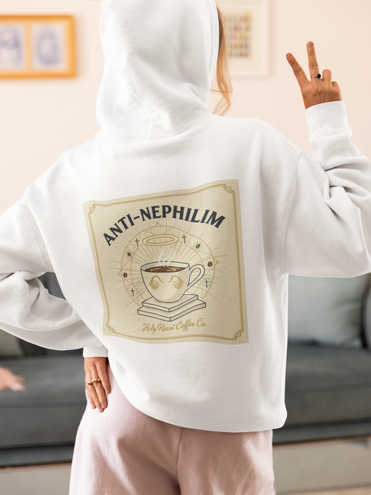 Retro coffee anti-nephilim hoodie (unisex), Kirk Ave. Apparel