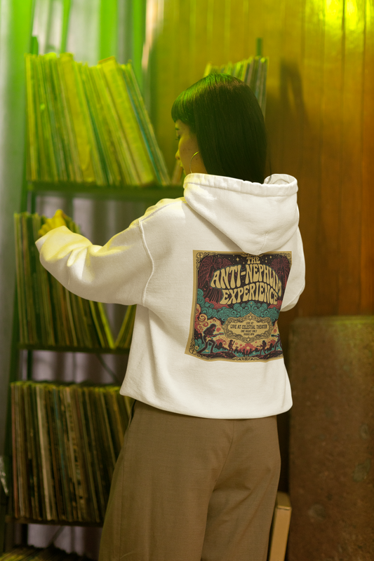 Retro concert poster anti nephilim hoodie (unisex), Kirk Ave. Apparel