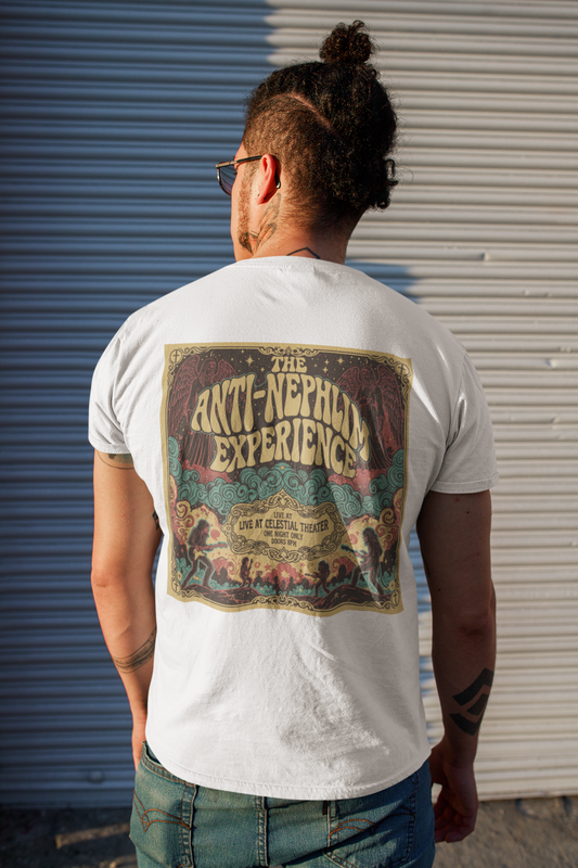 Retro concert poster anti nephilim t shirt (unisex), Kirk Ave. Apparel