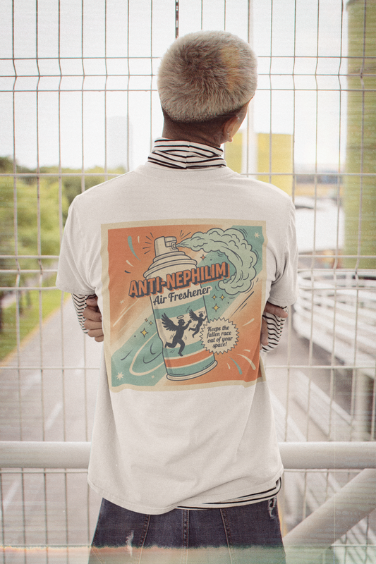 Retro anti nephilim air freshener t shirt (unisex), Kirk Ave. Apparel
