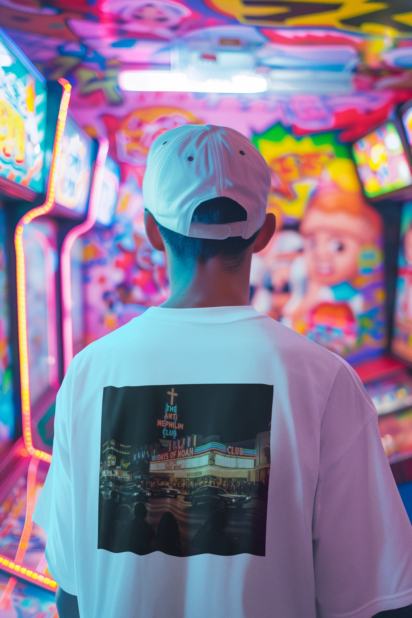 Vintage casino anti nephilim t shirt (unisex), Kirk Ave. Apparel