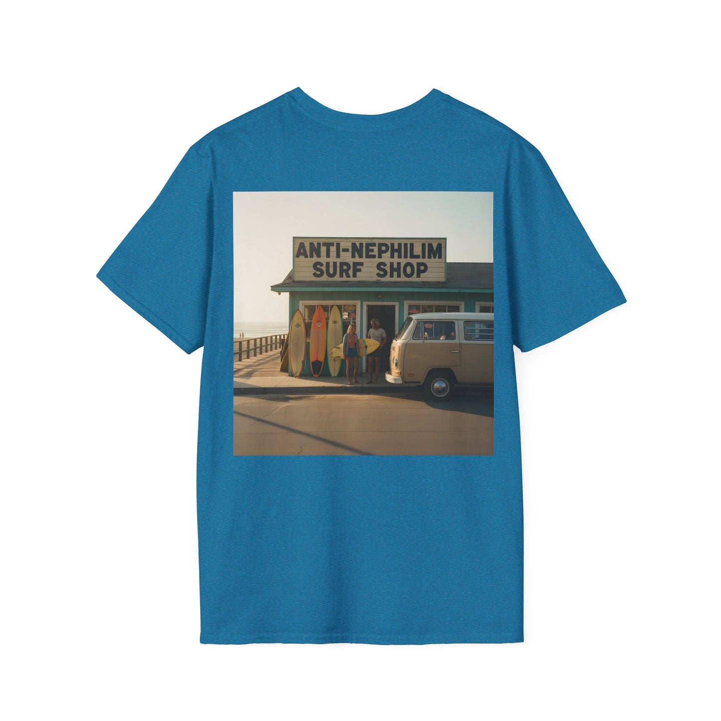 Retro surf anti nephilim t shirt (unisex), Kirk Ave. Apparel