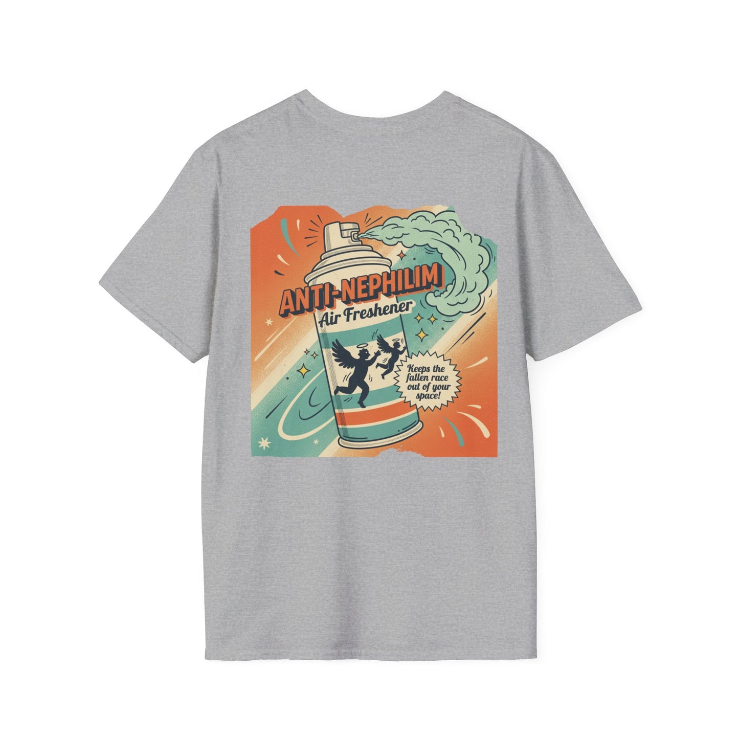 Retro anti nephilim air freshener t shirt (unisex), Kirk Ave. Apparel