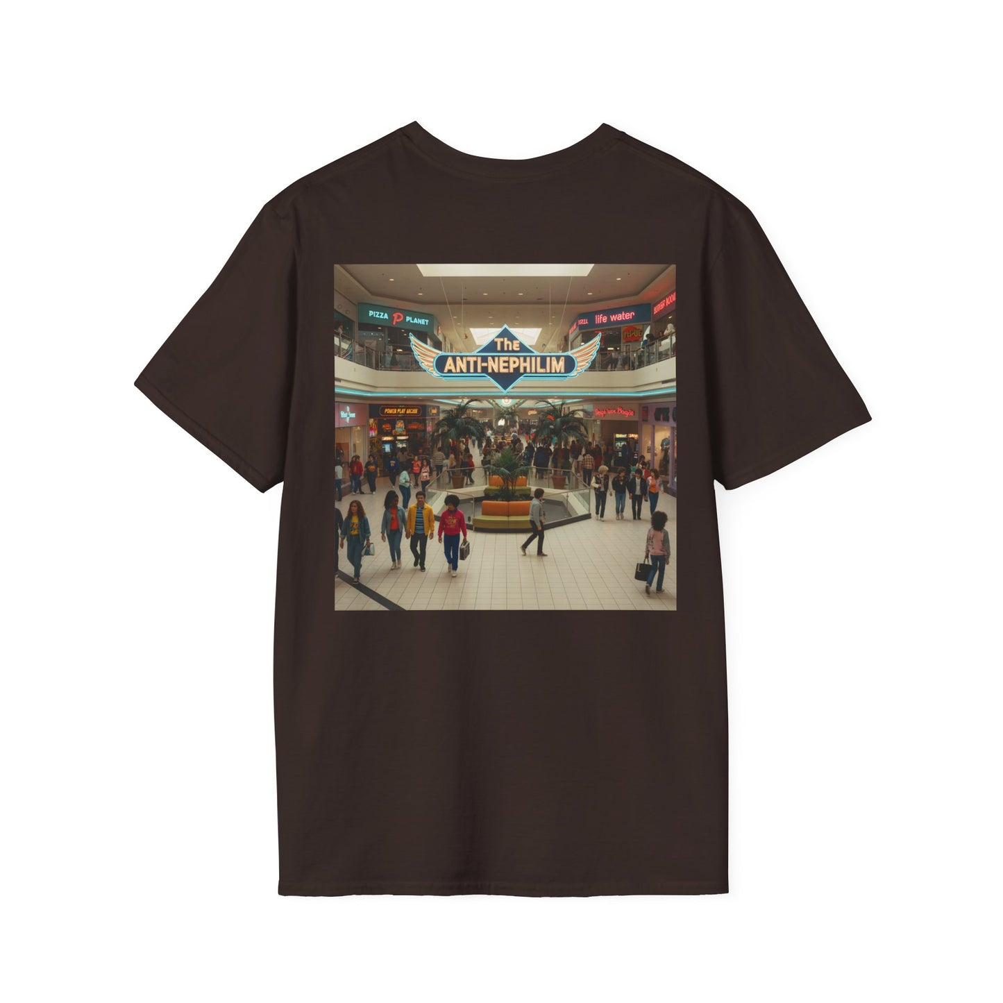 Retro mall anti nephilim t shirt (unisex), Kirk Ave. Apparel