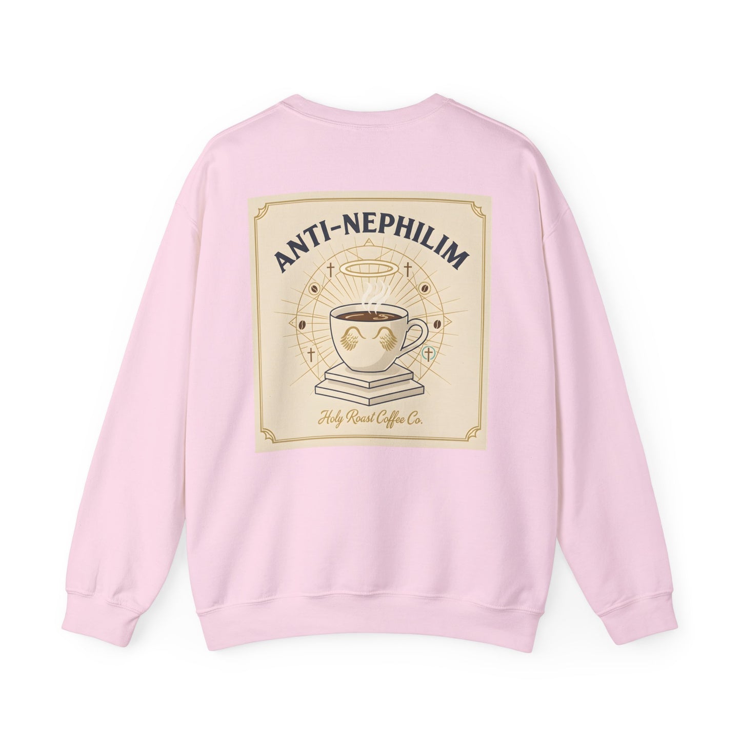 Retro coffee anti-nephilim sweatshirt (unisex), Kirk Ave. Apparel