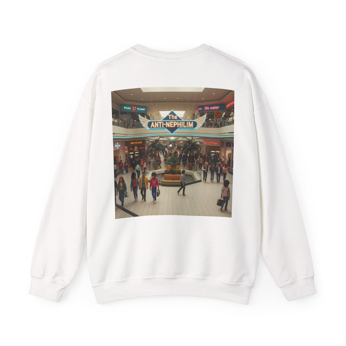 Retro mall anti nephilim sweatshirt (unisex), Kirk Ave. Apparel