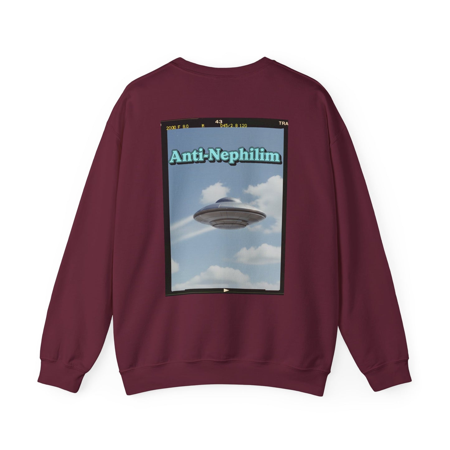Retro anti nephilim UFO sweatshirt (unisex), Kirk Ave. Apparel
