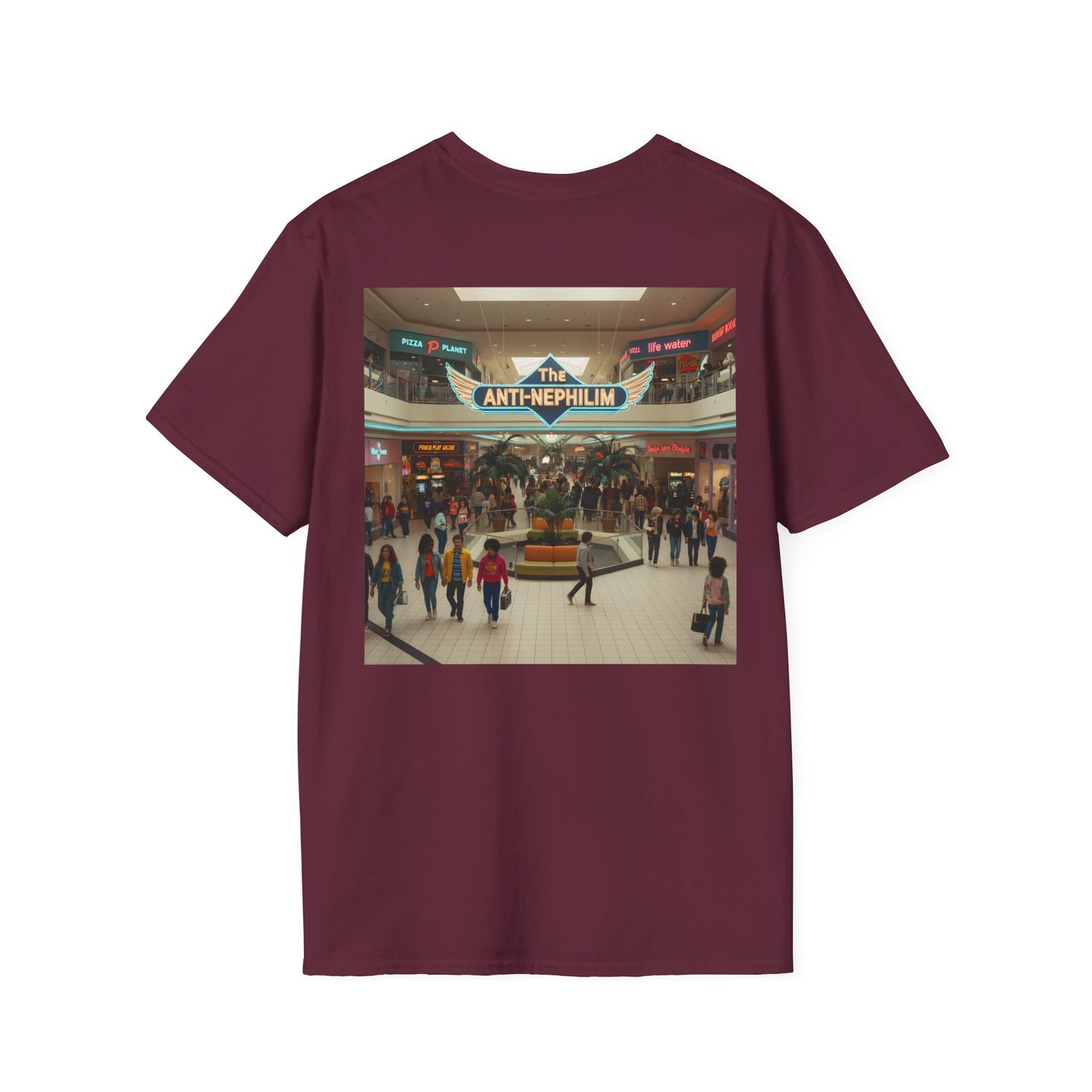 Retro mall anti nephilim t shirt (unisex), Kirk Ave. Apparel