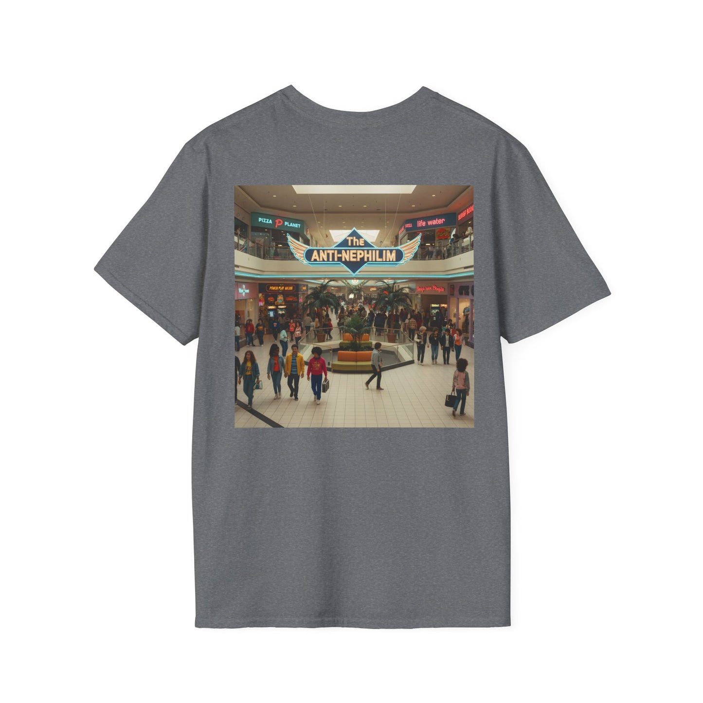Retro mall anti nephilim t shirt (unisex), Kirk Ave. Apparel